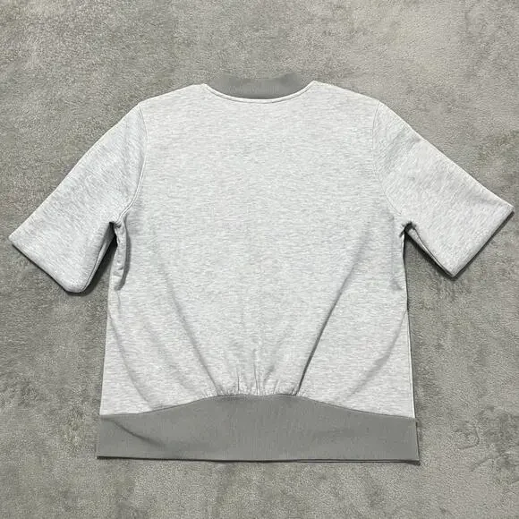 Nike Jacket Womens L Gray Golf Long Sleeve Full Zip Bomber - Picture 2 of 14